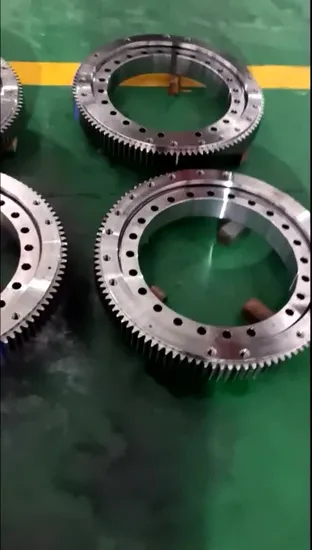 Cross Roller Swing Bearing (9O-1Z20-0295-0487) Ungeared Slew Bearing for Industrial Robot